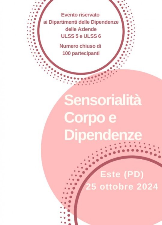 Sensorialità corpo e dipendenze