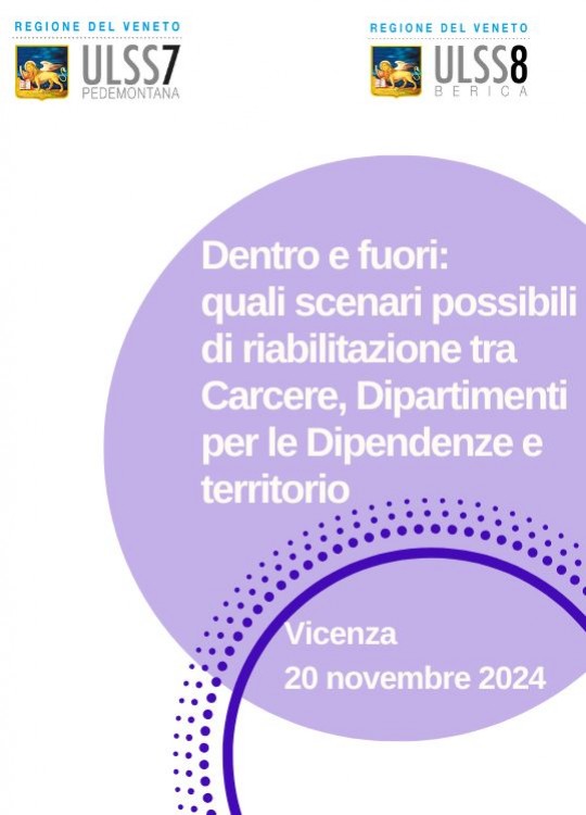 Dentro e fuori: quali scenari possibili di riabilitazione tra carcere, dipartimenti per le Dipendenze e territorio