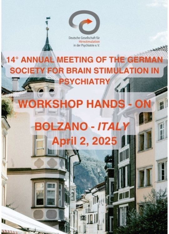 14° Annual Meeting of the German Society for Brain Stimulation in Psychiatry - WORKSHOP hands-on