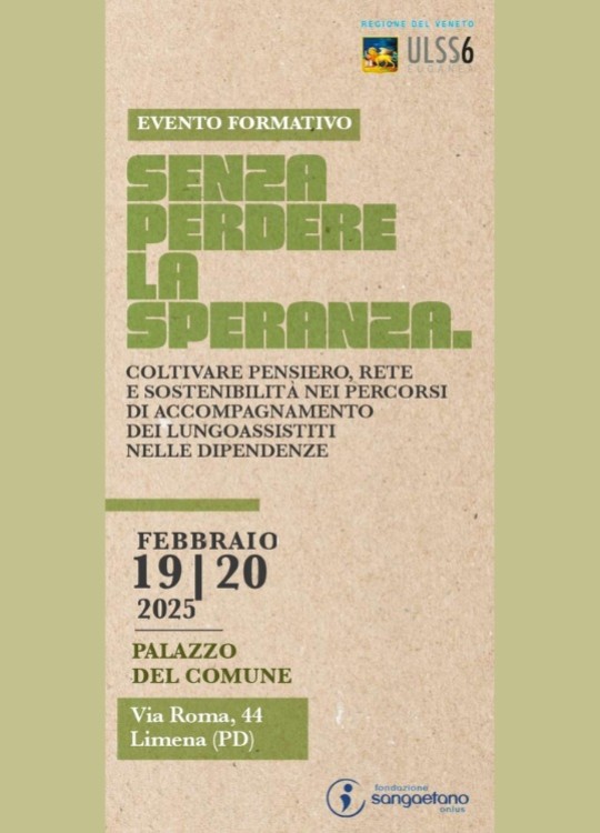 Senza perdere la speranza. Coltivare pensiero, rete e sostenibilità nei percorsi di accompagnamento dei lungoassistiti nelle Dipendenze